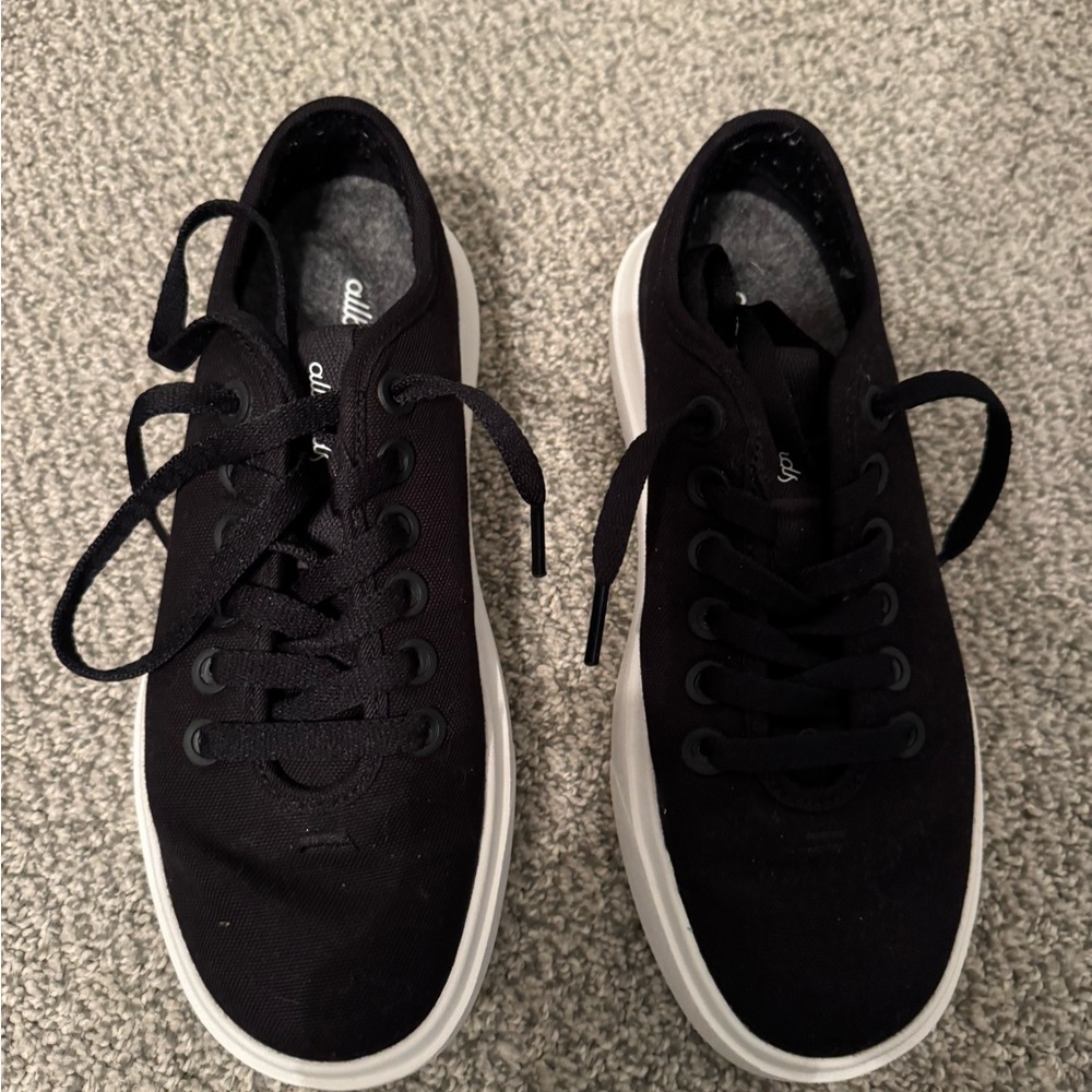 Allbirds Women's Black Sneakers with White Sole